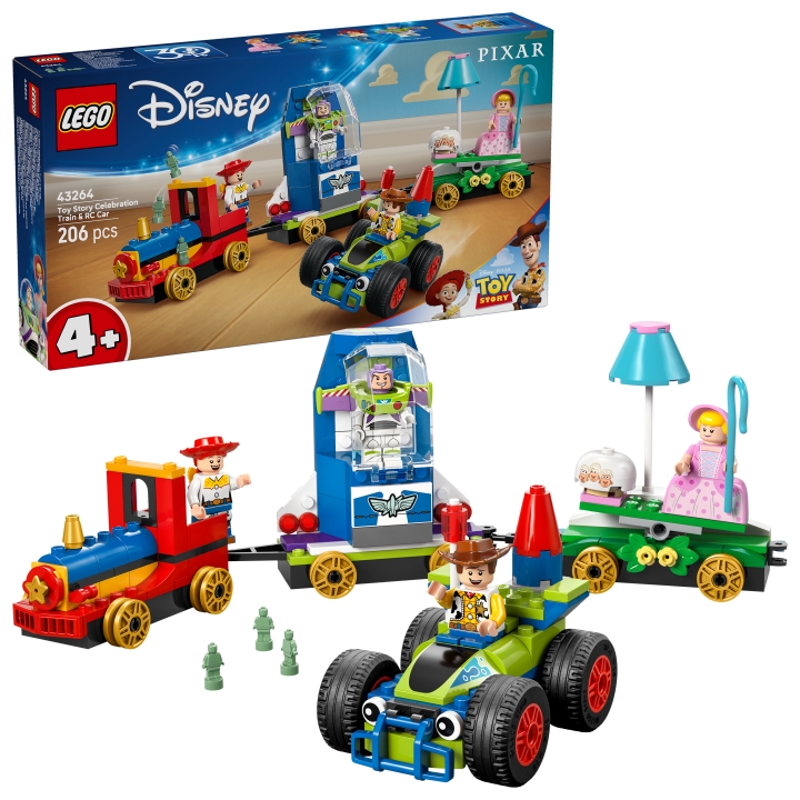 LEGO Disney Pixar – Toy Story Celebration Tog og RC-bil (43264) v:1346712 LEGO Disney Pixar – Toy Story Celebration Tog og RC-bil (43264) v:1346712