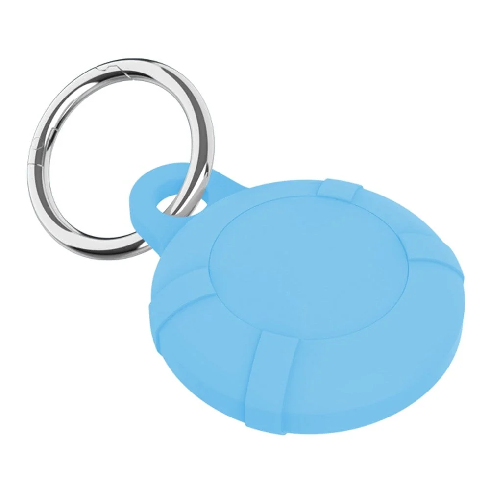AirTag 1. & 2. Gen. Silikonetui med Nøkkelring – Lyse Blå v:5559673 AirTag 1. & 2. Gen. Silikonetui med Nøkkelring – Lyse Blå v:5559673