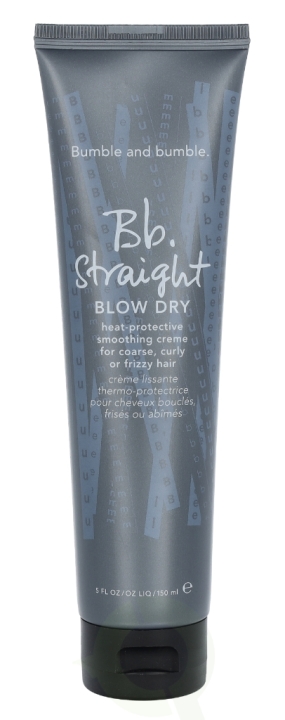 Bumble and Bumble Bumble & Bumble Straight Blow Dry 150 ml Heat-Protective Smoothing Creme, For Coarse, Curly Or Frizzy Hair v:1218691 Bumble and Bumble Bumble & Bumble Straight Blow Dry 150 ml Heat-Protective Smoothing Creme, For Coarse, Curly Or Frizzy Hair v:1218691