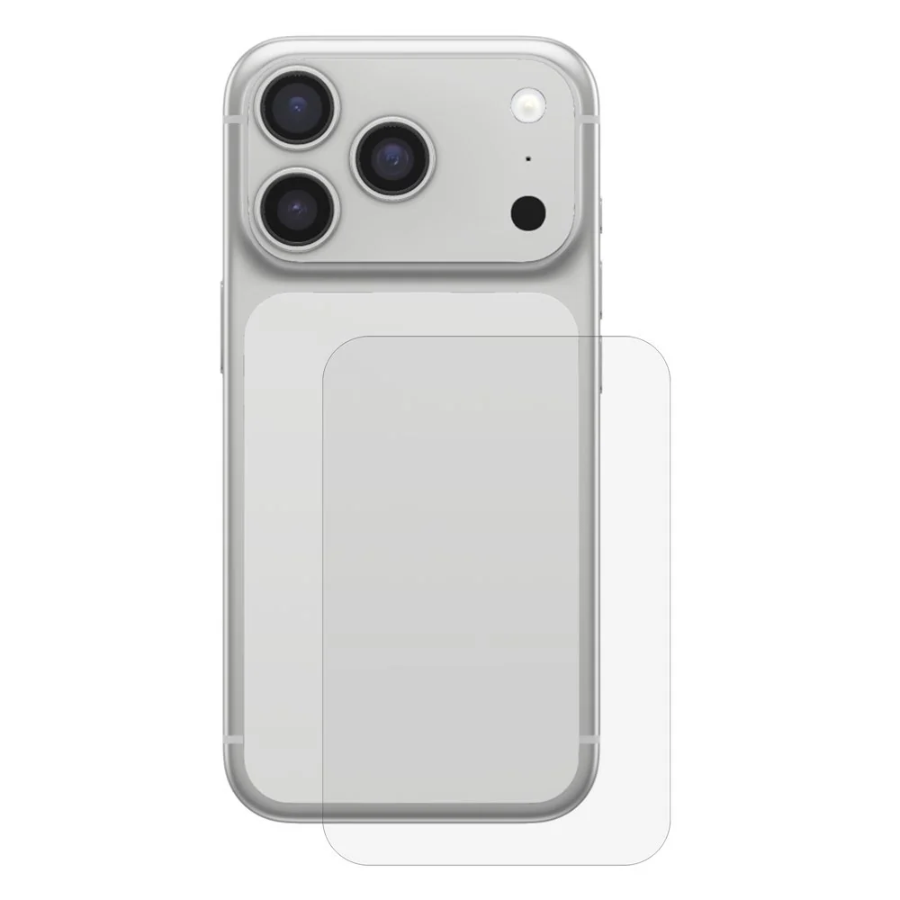 iPhone 17 Pro Max Bakskjermbeskytter - Gjennomsiktig v:5205207