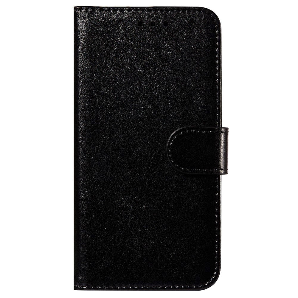 Xiaomi Redmi 12C Kunstskinn Deksel m. Lommebok og Stropp – Svart v:6929508 Xiaomi Redmi 12C Kunstskinn Deksel m. Lommebok og Stropp – Svart v:6929508