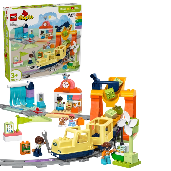 LEGO DUPLO Town – Stort interaktivt tog (10428) v:7902248