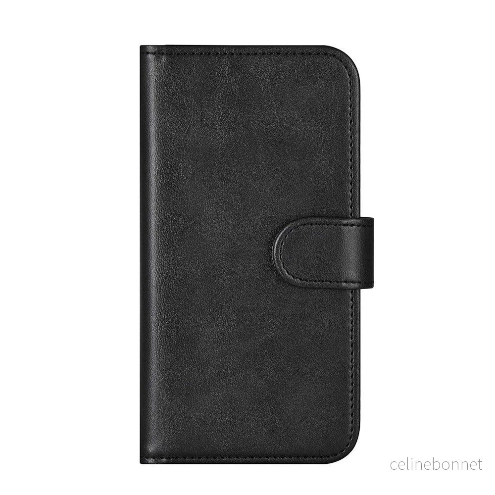 iPhone 16 Classic Wallet Flip Deksel med Stativfunksjon – Svart v:1299857