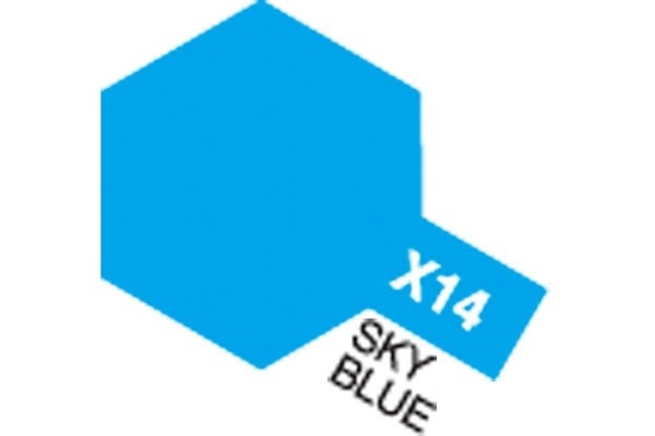 Akryl Mini X-14 Himmelblå v:6929160