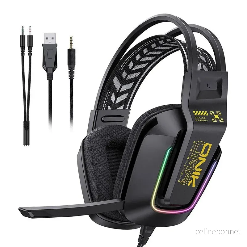 ONIKUMA X13 RGB Gaming Headset – Svart v:4994676