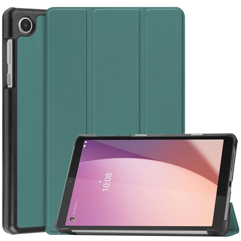 EIDERWOOD Lenovo Tab M8 (4. Gen.) Tri-Fold Kunstskinn Flip Deksel – Gr v:7040751 EIDERWOOD Lenovo Tab M8 (4. Gen.) Tri-Fold Kunstskinn Flip Deksel – Gr v:7040751