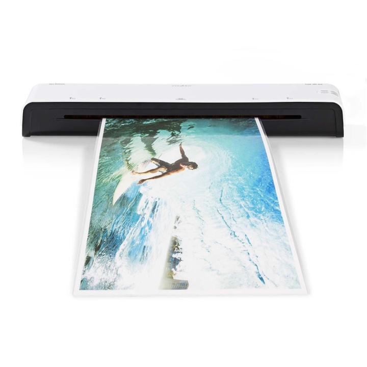 Nedis Laminator | Hot & Cold | A3 | 300 mm/min | Nettstrøm drevet | Hvit v:6880771