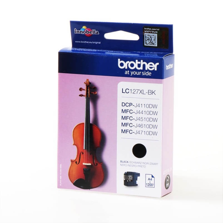 Brother Blekk LC127XLBK LC-127XL Svart v:5730399 Brother Blekk LC127XLBK LC-127XL Svart v:5730399