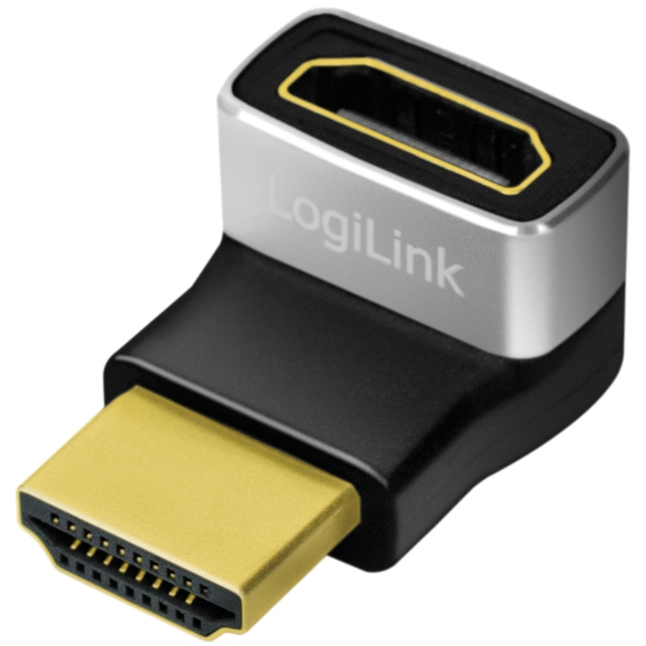 LogiLink HDMI-adapter Vinklad 270° Hane-Hona 8K/60 Hz v:4343147
