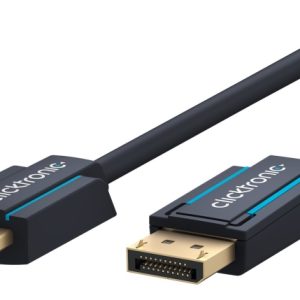 ClickTronic Aktiv DisplayPort™ til HDMI™ (4K/60 Hz)-adapterkabel Premium kabel | 1x DisplayPort™-kontakt >> 1x HDMI™-kontakt | 5,0 m | 4K @ 60 Hz v:1285477 ClickTronic Aktiv DisplayPort™ til HDMI™ (4K/60 Hz)-adapterkabel Premium kabel | 1x DisplayPort™-kontakt >> 1x HDMI™-kontakt | 5,0 m | 4K @ 60 Hz v:1285477