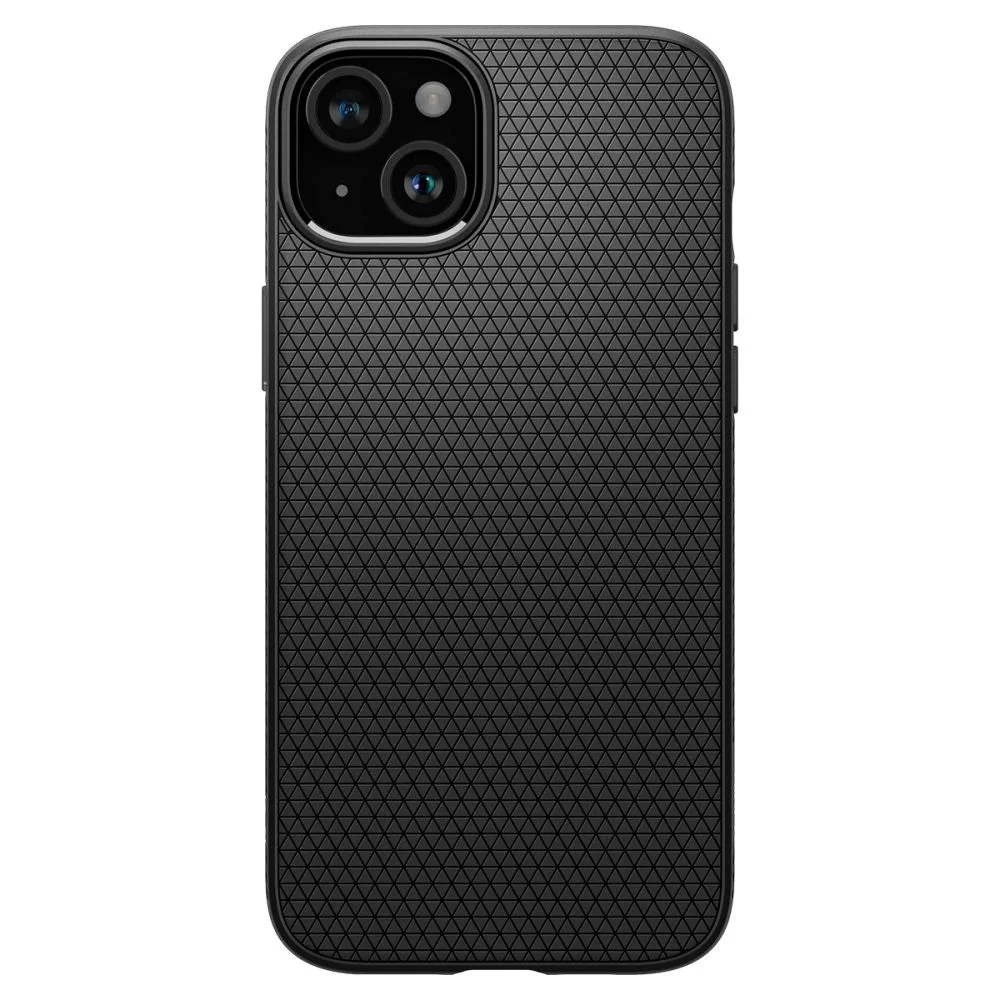 iPhone 15 Spigen Liquid Air Deksel – Svart v:4797379 iPhone 15 Spigen Liquid Air Deksel – Svart v:4797379