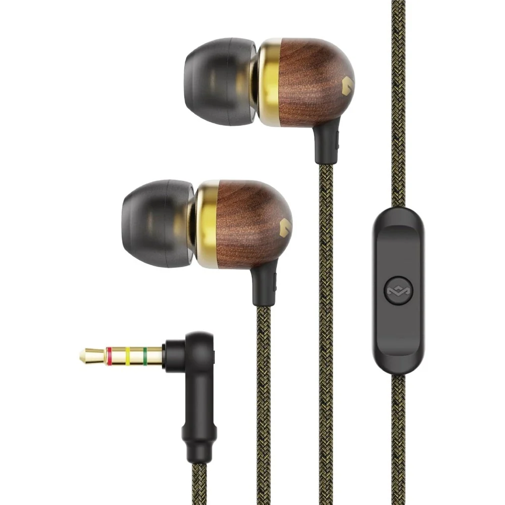 House of Marley Smile Jamaica Jackplugg In-Ear Hodetelefoner – Brass v:3286180 House of Marley Smile Jamaica Jackplugg In-Ear Hodetelefoner – Brass v:3286180