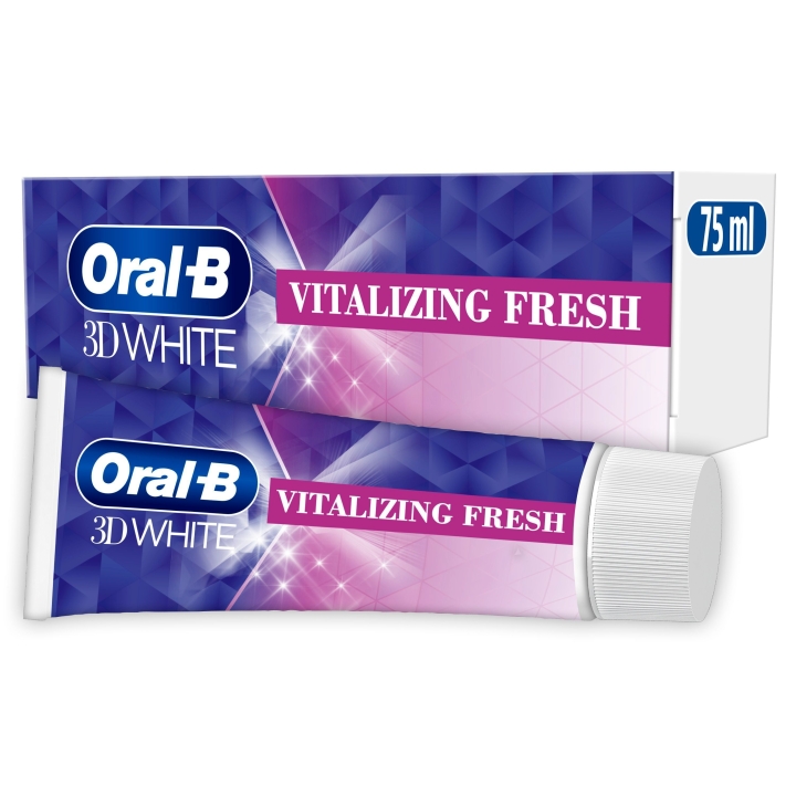 Oral B 3D White Vitalizing Fresh Tannkrem – 75 ml v:8274007 Oral B 3D White Vitalizing Fresh Tannkrem – 75 ml v:8274007
