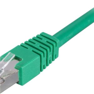 DELTACO F/UTP Cat6 patchkabel, LSZH, 10m, grønn v:6716293 DELTACO F/UTP Cat6 patchkabel, LSZH, 10m, grønn v:6716293