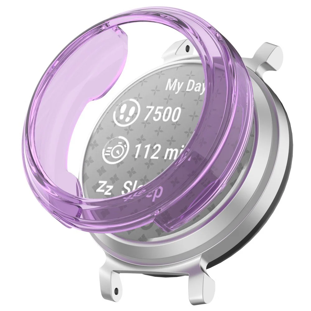 Garmin Lily 2 / Lily 2 Classic Fleksibelt TPU Plast Deksel – Lilla v:6788063 Garmin Lily 2 / Lily 2 Classic Fleksibelt TPU Plast Deksel – Lilla v:6788063