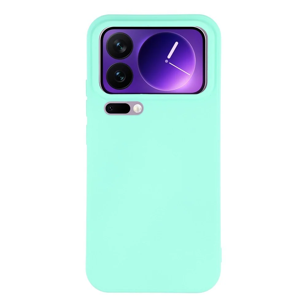 Xiaomi 17 Pro Max EIDERWOOD Fleksibelt Plast Deksel – Turkis v:4452414 Xiaomi 17 Pro Max EIDERWOOD Fleksibelt Plast Deksel – Turkis v:4452414