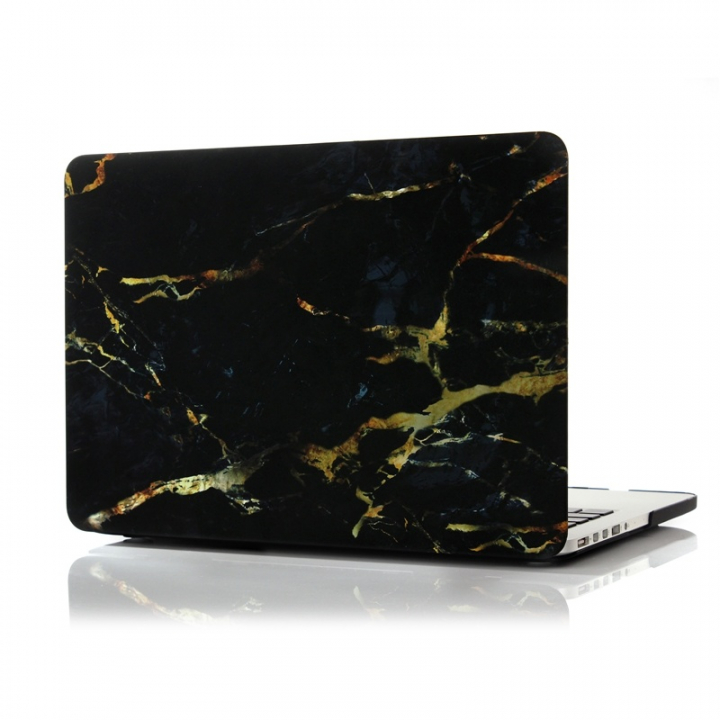 Hardplastdeksel for MacBook Pro 16 (A2485) 2021 Marble (Gold,Black) v:9919932