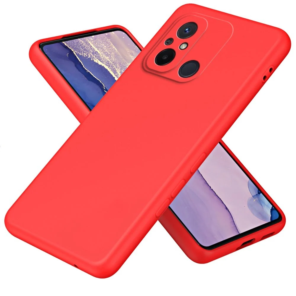 Xiaomi Redmi 12C Fleksibelt Plastdeksel - Rød v:2547612