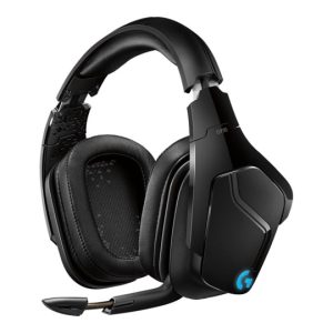 Logitech Gaming Headset G935 – 7.1 kanaler – full størrelse – trådløs – svart, blå v:5074681 Logitech Gaming Headset G935 – 7.1 kanaler – full størrelse – trådløs – svart, blå v:5074681