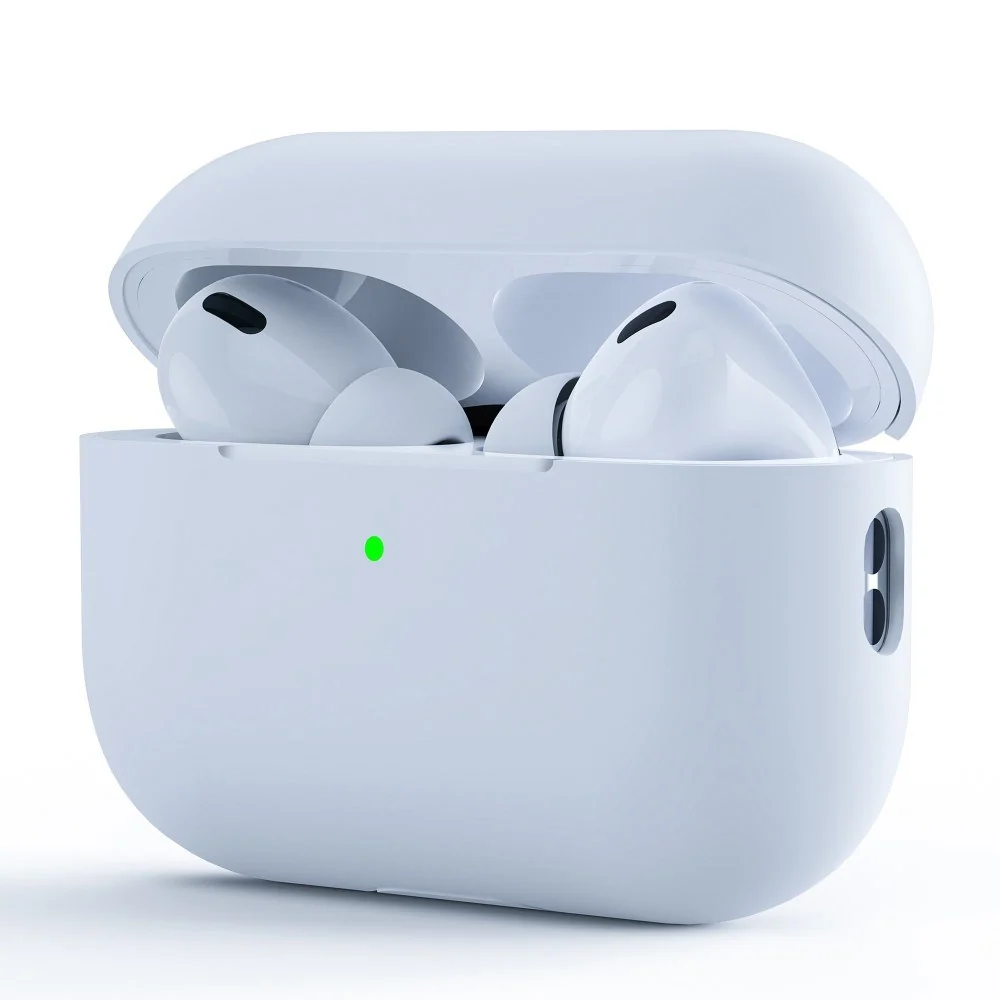 Apple AirPods Pro (2. Gen.) Todelt Silikon Deksel – Hvit v:7086036