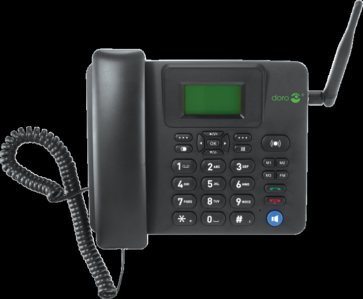 Doro 4100H 4G-bordtelefon, svart v:5299421