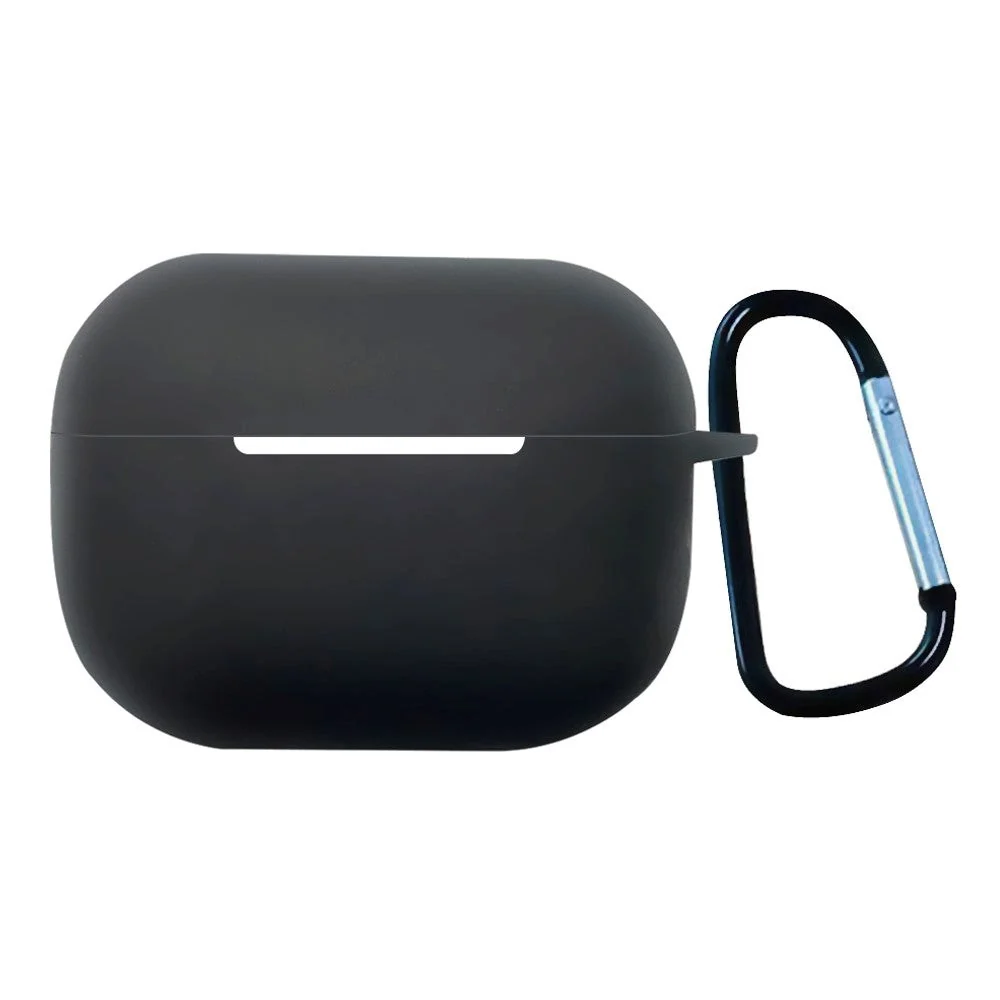 Apple Airpods Pro 2nd Gen (2022) Silikondeksel med Karabinkrok – Svart v:3766872 Apple Airpods Pro 2nd Gen (2022) Silikondeksel med Karabinkrok – Svart v:3766872