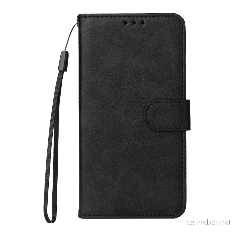 EIDERWOOD OnePlus 15R Kunstskinn Flip Deksel m. Strop – Svart v:8671450 EIDERWOOD OnePlus 15R Kunstskinn Flip Deksel m. Strop – Svart v:8671450
