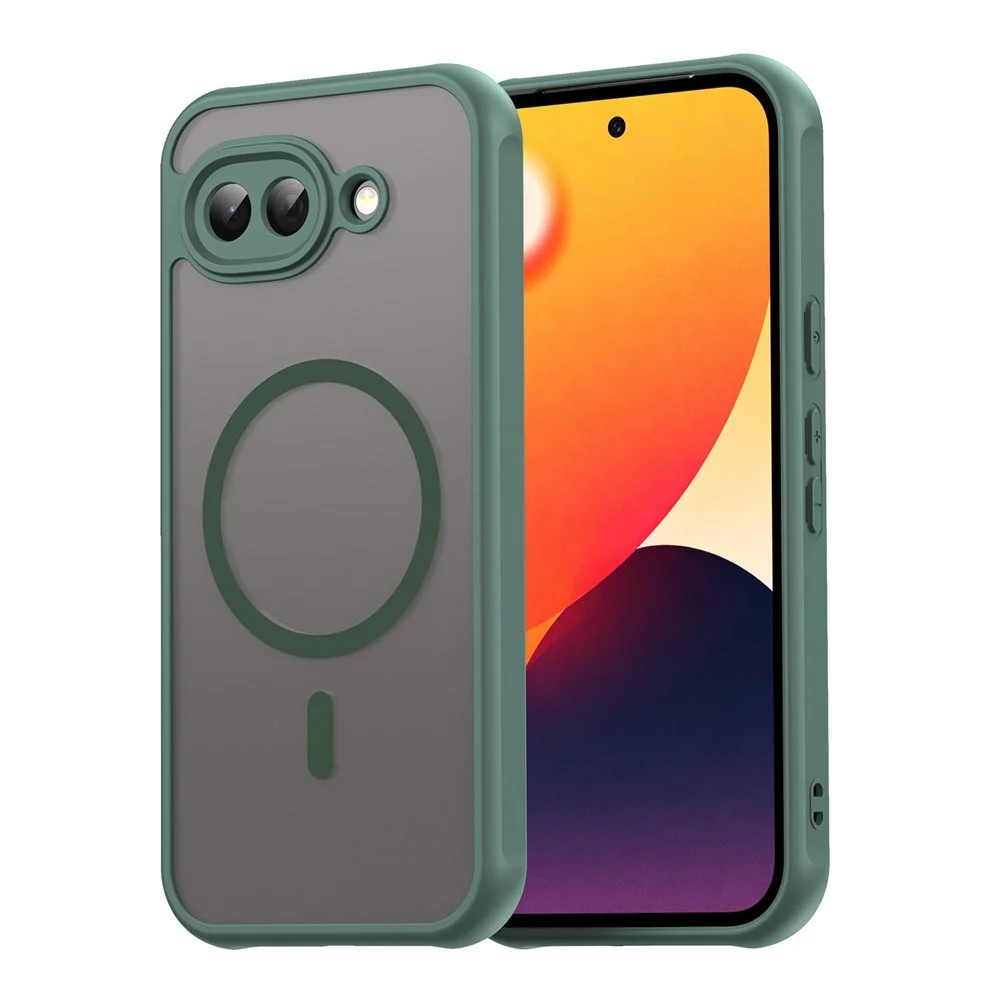Google Pixel 10a EIDERWOOD Matt Hybrid Plast Deksel – MagSafe Kompatib v:2826227