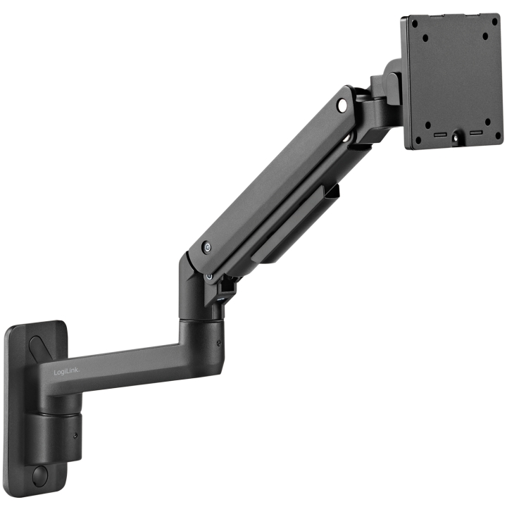 LogiLink Monitorarm med veggmontering 17-49 gassfjær 424 mm maks 20 kg v:4074998
