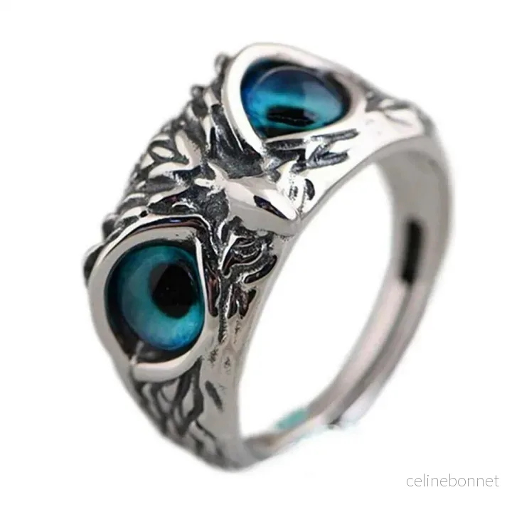 Ring i sinklegering, ugle v:6213453 Ring i sinklegering, ugle v:6213453