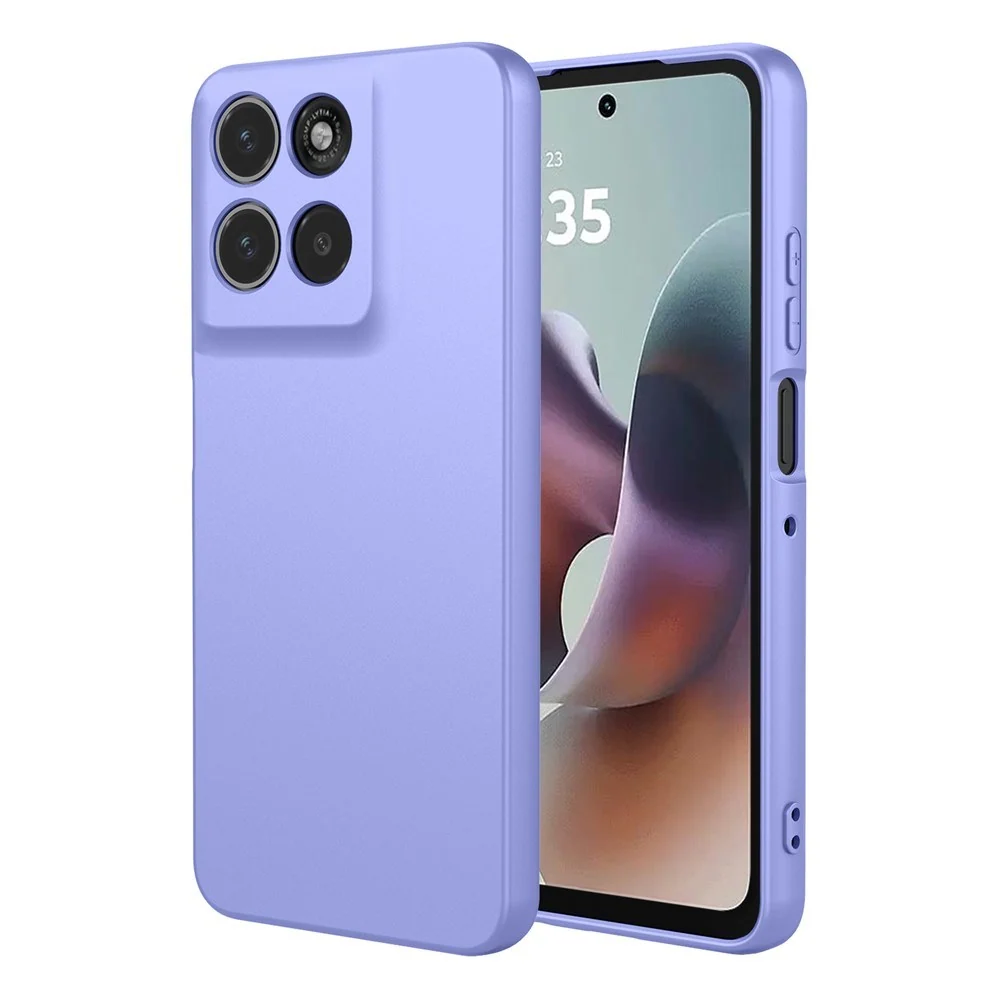 EIDERWOOD Motorola Moto G56 Fôret Silikon Deksel - Lilla v:9915605