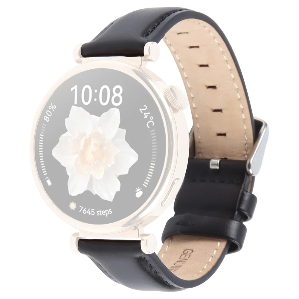 Universell 18mm Lærrem EIDERWOOD – Svart v:8811339 Universell 18mm Lærrem EIDERWOOD – Svart v:8811339