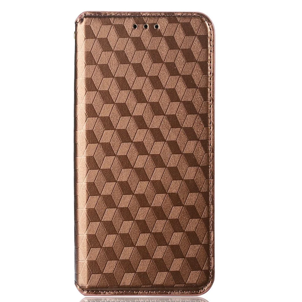 Alcatel 1S (2021) / 3L (2021) PU Skinn Flip Deksel med Lommebok – Romb v:3890846 Alcatel 1S (2021) / 3L (2021) PU Skinn Flip Deksel med Lommebok – Romb v:3890846
