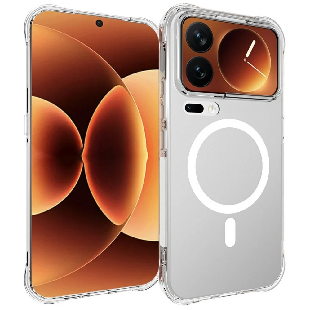 Xiaomi 18 Pro Max EIDERWOOD Fleksibelt Plast Deksel – MagSafe Kompatib v:4487955
