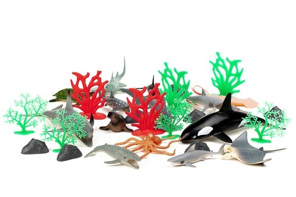 ANIMAL PLAnetto 30stk marine dyr i 3,2L beholder v:5469642