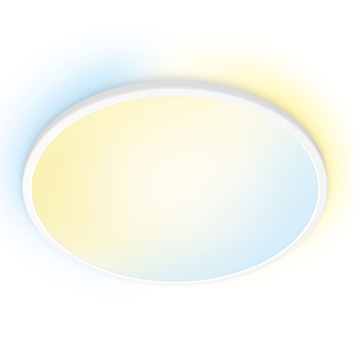 WiZ WiFi SuperSlim Ceiling Ø550 32W varm-kald hvit v:2804053