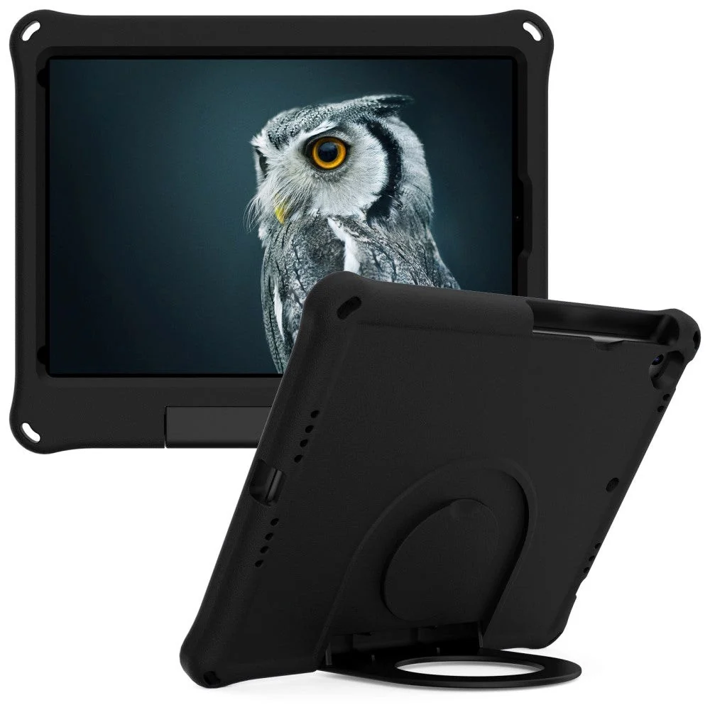 iPad 10.2" (2021 / 2020 / 2019) EVA-skum Barnedeksel m. Ring Stativ - v:9212275