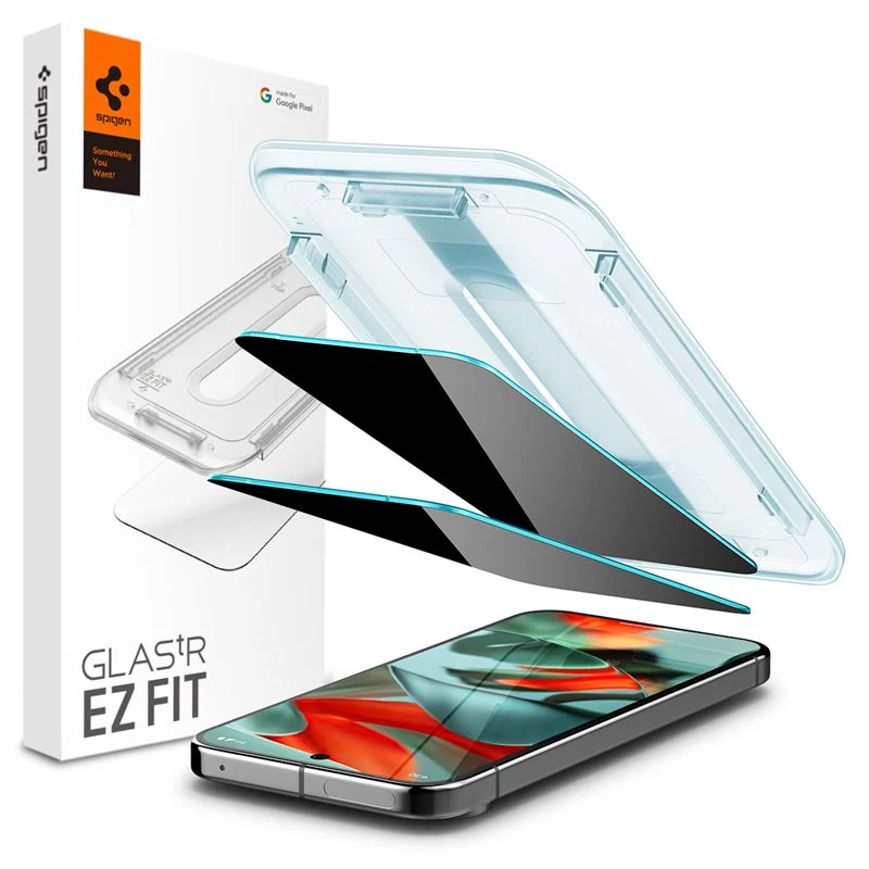 Spigen Google Pixel 9 Pro XL EZ Fit Privacy Skjermbeskytter 2-Pack – G v:2273614