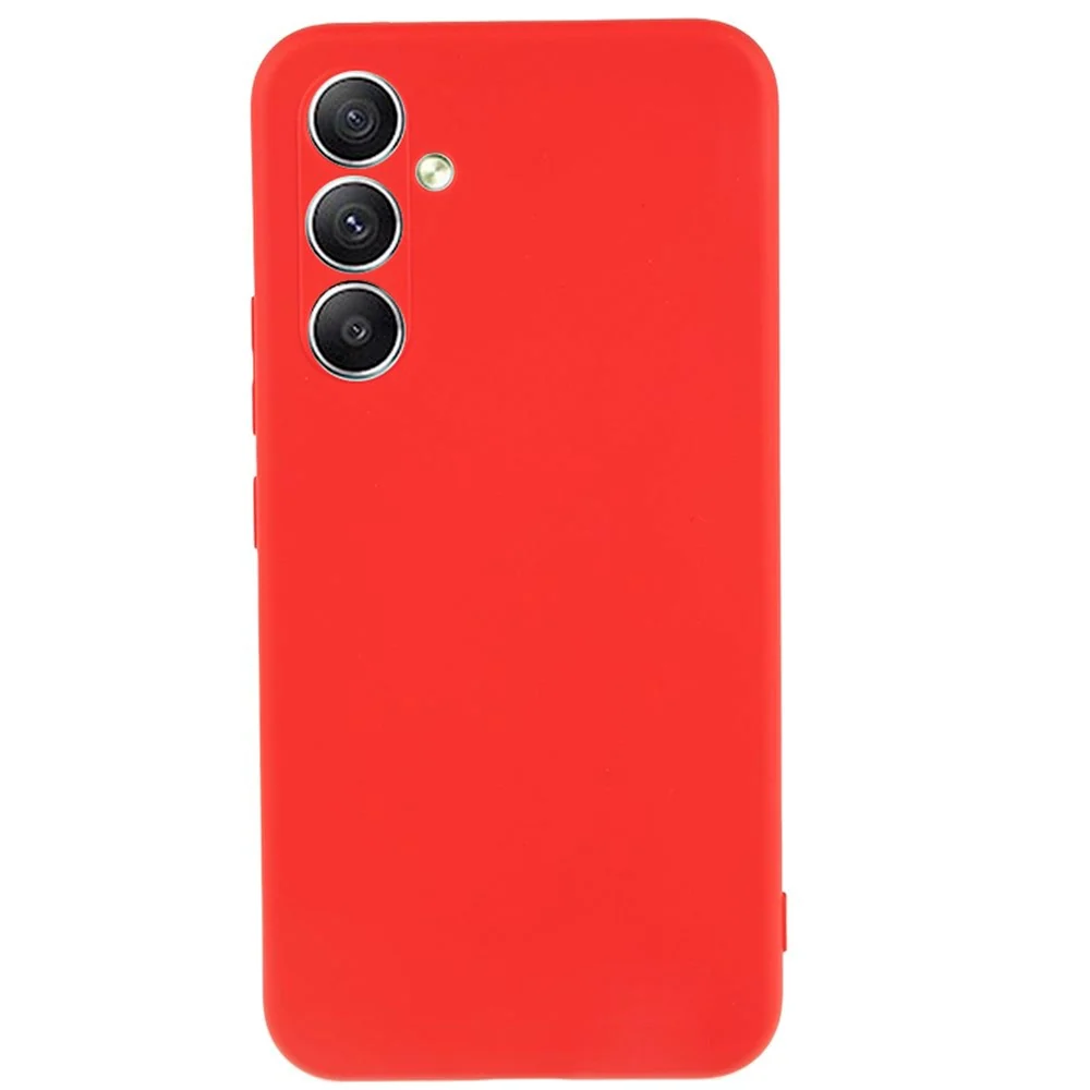 EIDERWOOD Samsung Galaxy A34 (5G) Fôret Fleksibelt Plast Deksel - Rød v:7223233