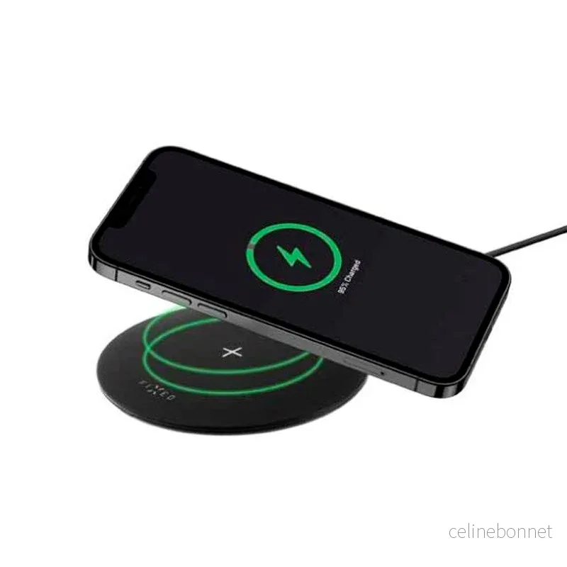 Fixed SlimPad 15W Trådløs Lader – Svart v:3124626 Fixed SlimPad 15W Trådløs Lader – Svart v:3124626
