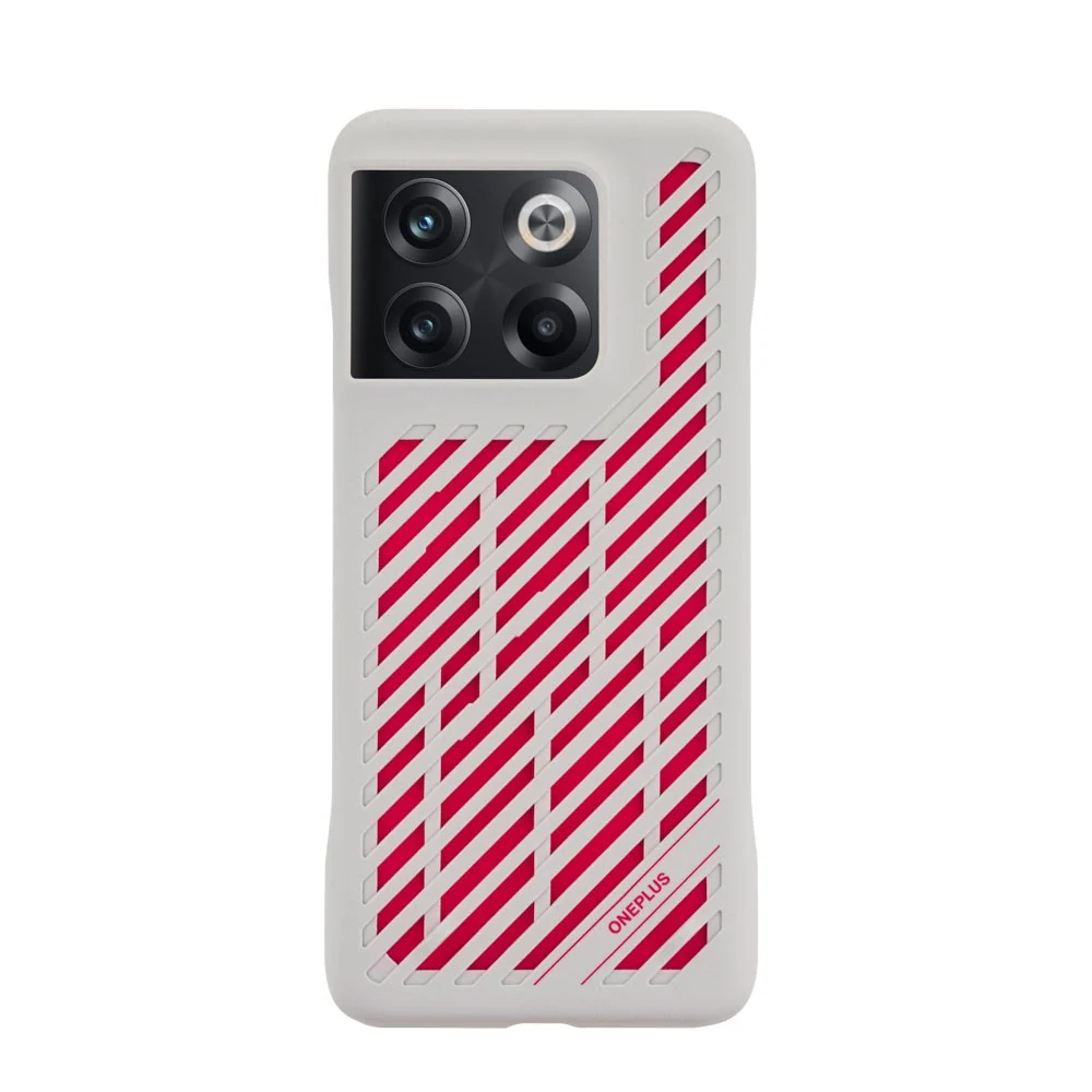 OnePlus 10T UAG Glacier Matt Varmeavledende Deksel – Grå / Rød v:6415152 OnePlus 10T UAG Glacier Matt Varmeavledende Deksel – Grå / Rød v:6415152