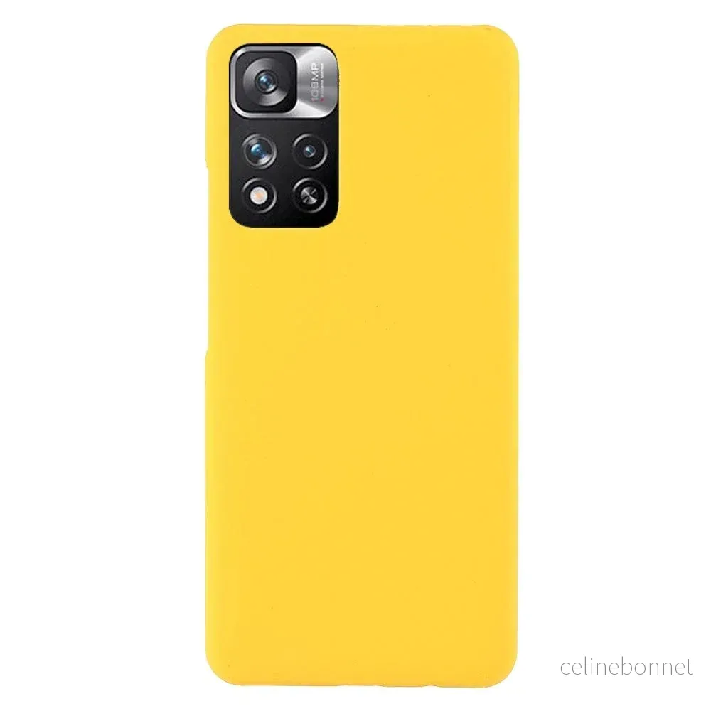 Xiaomi Redmi Note 11 Pro+ (Plus) Hard Plast Deksel - Gul v:6203163