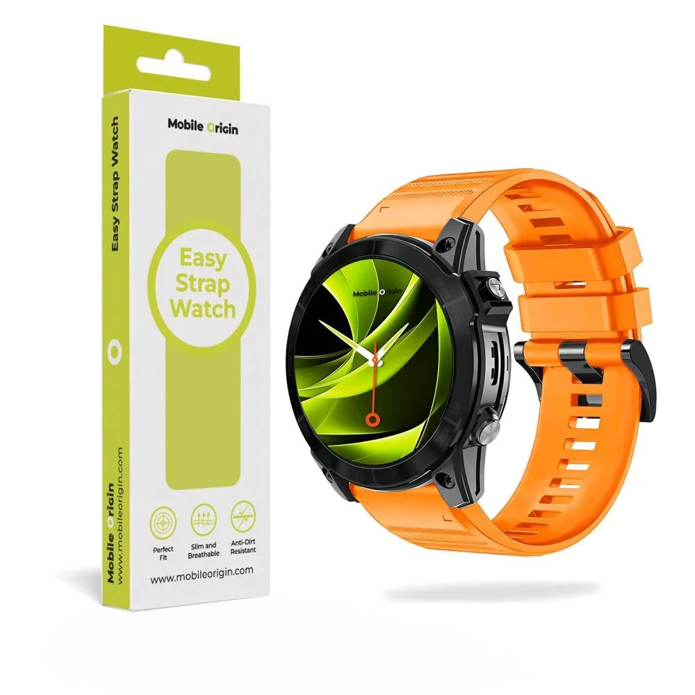 Mobile Origin Universal Garmin Stropp (26 mm QuickFit) – Silikon – Ora v:1662733