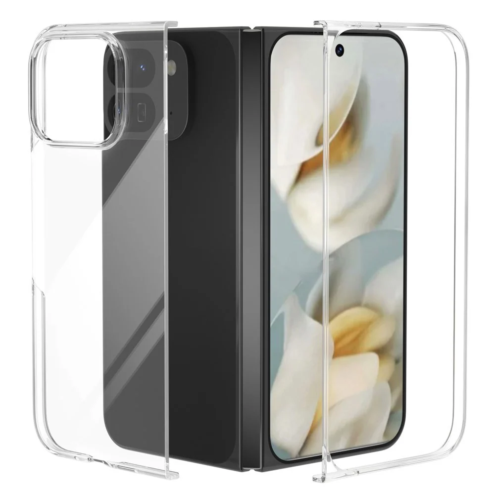 EIDERWOOD Google Pixel 10 Pro Fold Hard Plast Deksel – Gjennomsiktig v:2530397