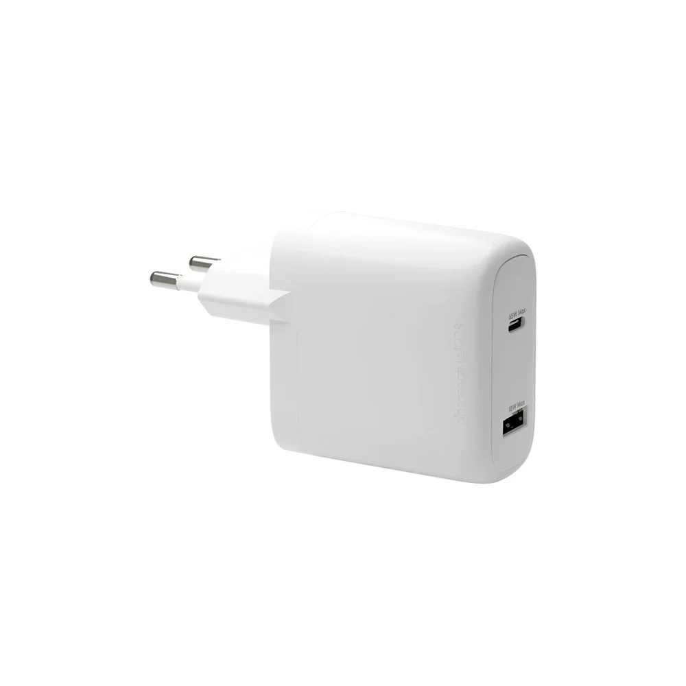 dbramante1928 EU Vegglader – 1 x USB-C 65W/1 x USB-A 18W – Hvit v:6451310 dbramante1928 EU Vegglader – 1 x USB-C 65W/1 x USB-A 18W – Hvit v:6451310