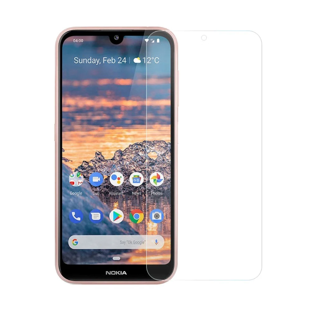 Nokia 4.2 Herdet Glass – Case Friendly – Gjennomsiktig v:6635580