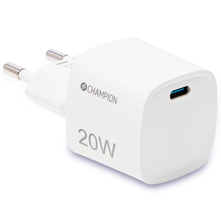 Champion Lader 20W PD hvit v:2943458 Champion Lader 20W PD hvit v:2943458