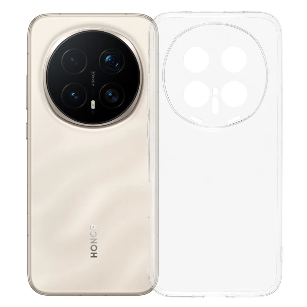 Honor Magic8 Pro EIDERWOOD Fleksibelt Plast Deksel – Gjennomsiktig v:8727797
