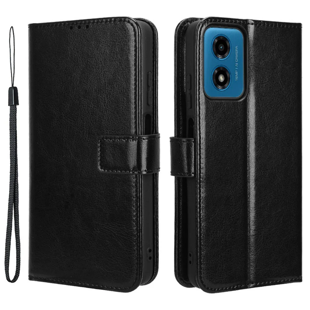 EIDERWOOD Motorola Moto G04 / G24 / G24 Power Kunst Skinn Flip Deksel v:6559054