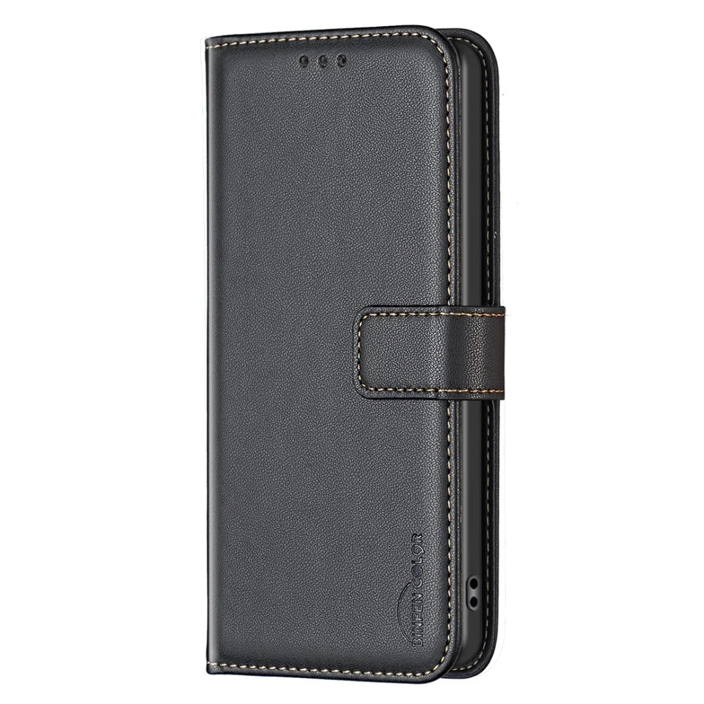 EIDERWOOD Realme C67 (4G) Deksel i Kunstskinn med Lommebok og Stativfu v:3021561 EIDERWOOD Realme C67 (4G) Deksel i Kunstskinn med Lommebok og Stativfu v:3021561